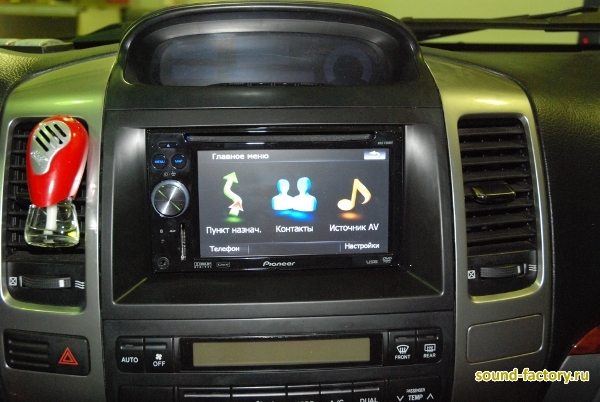 Уставновка: Автомагнитола в Toyota Land Cruiser Prado Установка: Автомагнитола в Toyota Land Cruiser Prado
